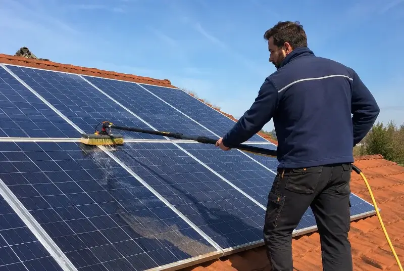 Nettoyage et entretien de panneaux solaires à Surbourg